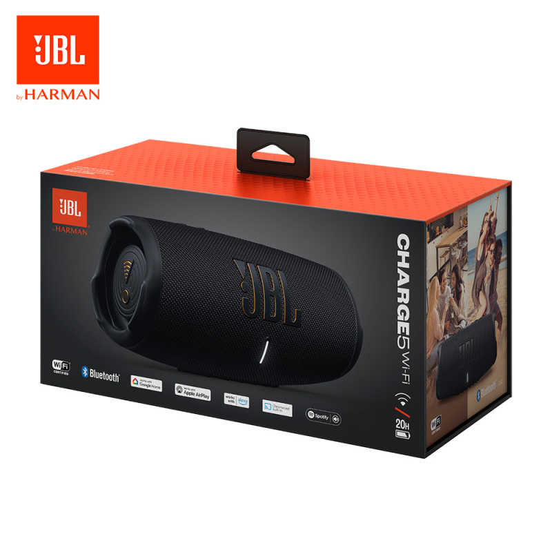 【最新 Wi-Fi 版本】JBL Charge 5 Wi-Fi 便攜式 Wi-Fi 藍牙揚聲器【原裝行貨 一年保養】