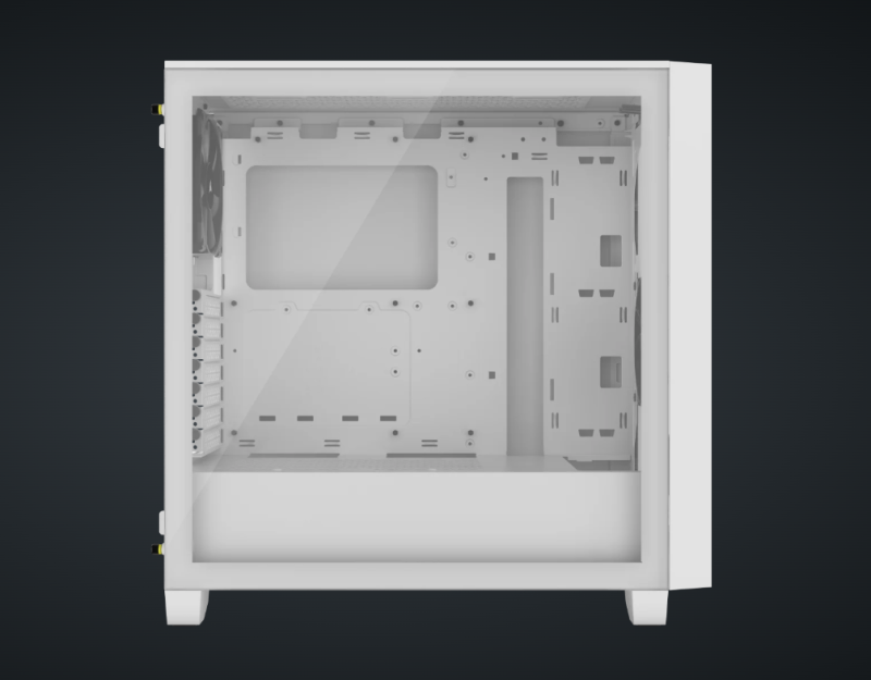 Corsair 3000D AIRFLOW Mid-Tower PC Case - White