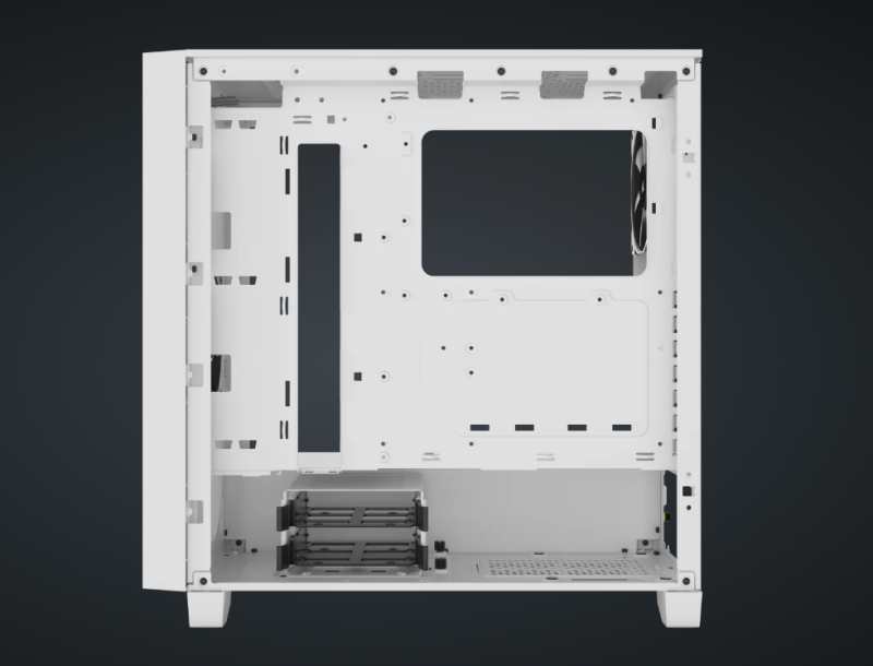 Corsair 3000D AIRFLOW Mid-Tower PC Case - White