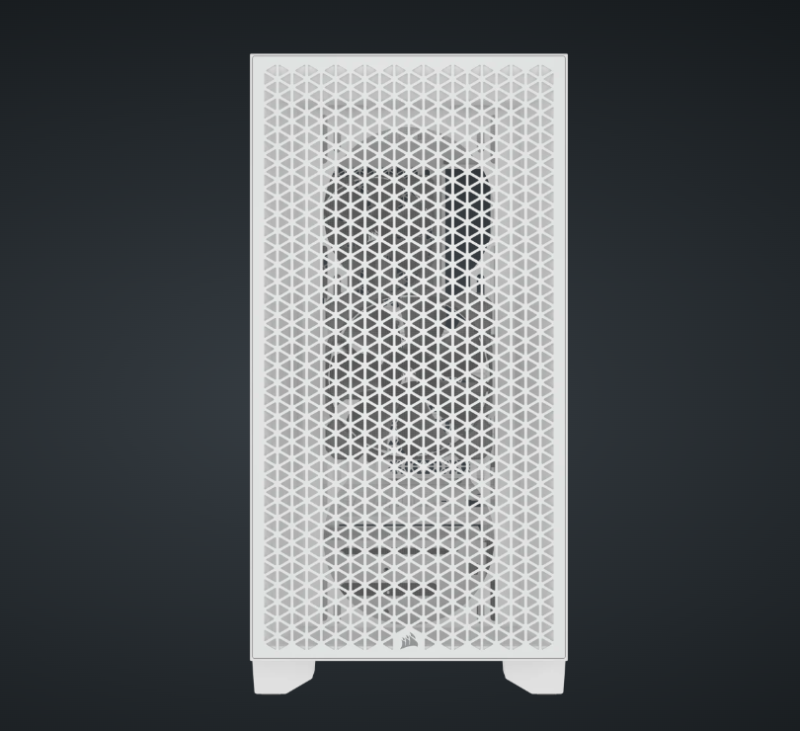 Corsair 3000D AIRFLOW Mid-Tower PC Case - White