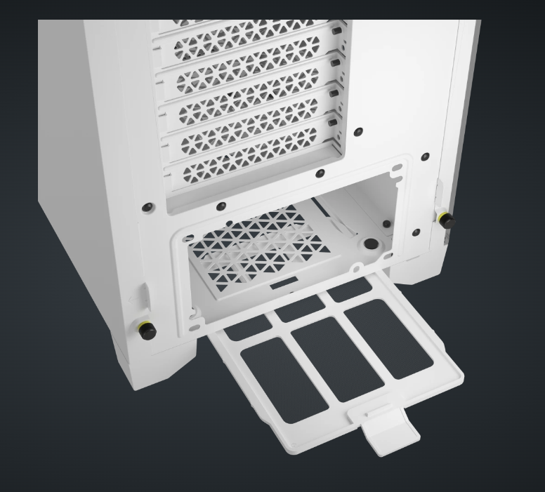 Corsair 3000D AIRFLOW Mid-Tower PC Case - White