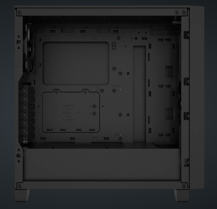 Corsair 3000D AIRFLOW Mid-Tower PC Case - Black