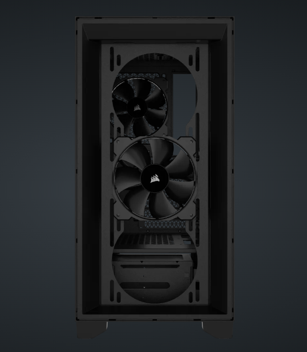 Corsair 3000D AIRFLOW Mid-Tower PC Case - Black