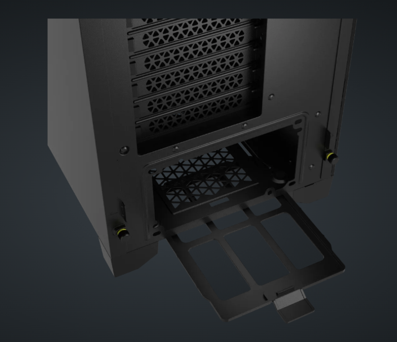 Corsair 3000D AIRFLOW Mid-Tower PC Case - Black