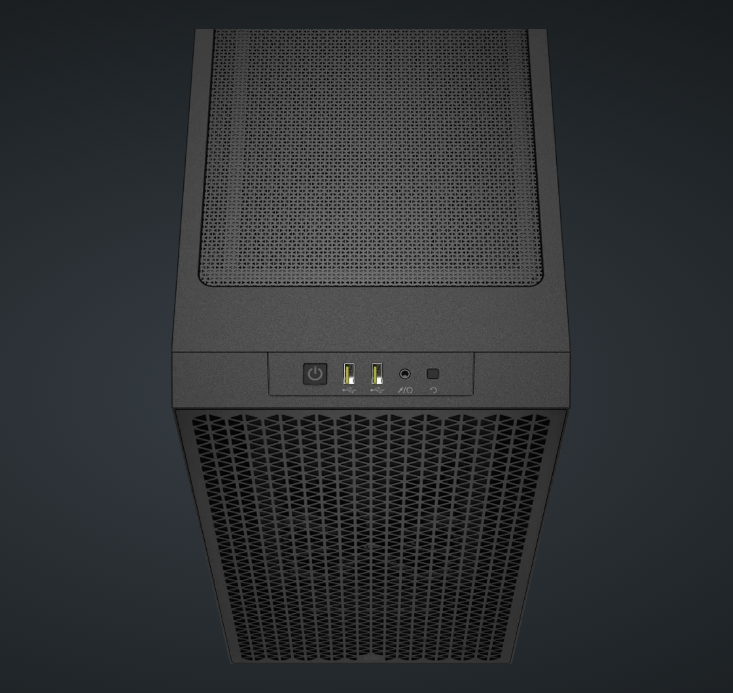 Corsair 3000D AIRFLOW Mid-Tower PC Case - Black