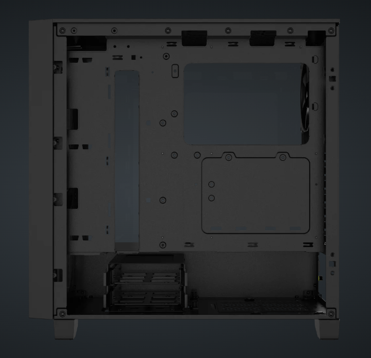 Corsair 3000D AIRFLOW Mid-Tower PC Case - Black