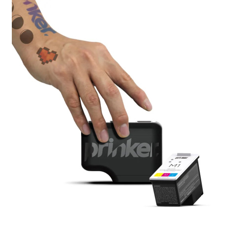 Prinker M 一次性紋身打印套裝-包括彩色墨和定形液(可另配彩色墨盒和定形液)