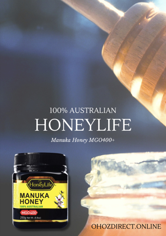 Honey Life 澳蜂寳純天然麥蘆卡蜂蜜MGO 400+