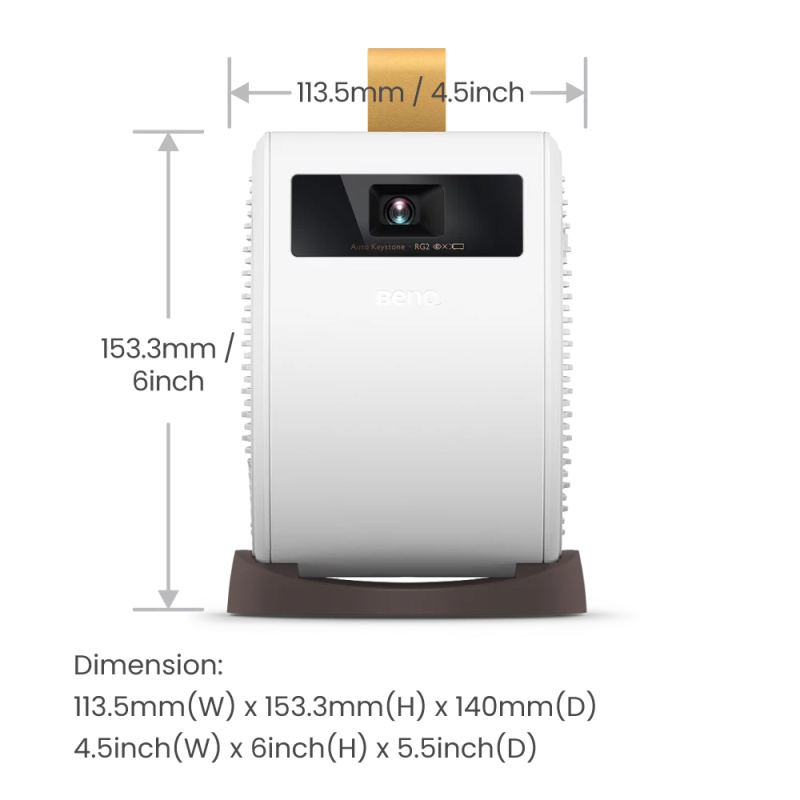 BenQ 無線投影便攜式智能投影機 [GV11]