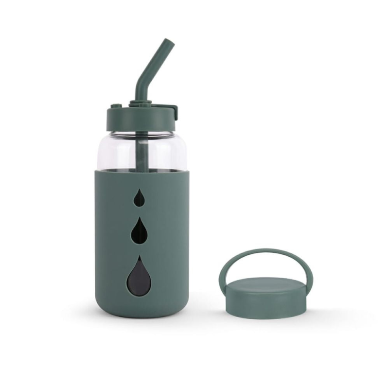 DRINQMORE! 27oz Glass Bottle 水瓶