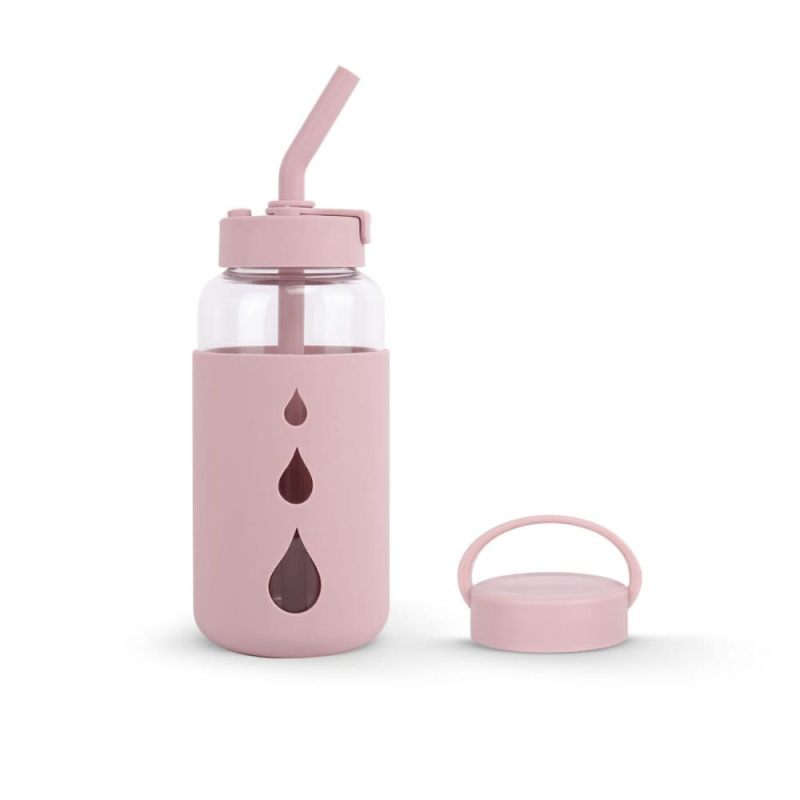 DRINQMORE! 27oz Glass Bottle 水瓶