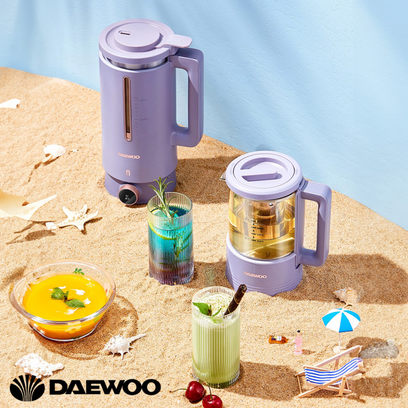 【香港行貨 一年保養】DAEWOO 大宇 百變廚房機器升級版 (破壁機 +養生壺 + 硏磨杯套裝) DY-SM05