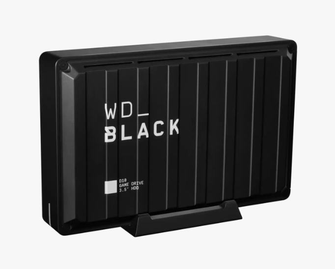 WD_BLACK D10 Game Drive 8TB Game Drive HDD (WDBA3P0080HBK) [現金優惠 $1638]