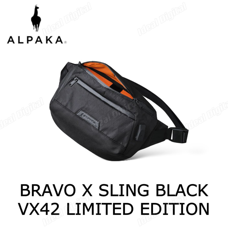 ALPAKA Bravo X Sling V2 防水側肩包 黑色 VX42（限量款XPAC)