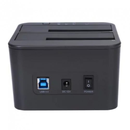 Fideco USB3.0 to SATA HDD x2 / SSD Dual-Bay Docking YPZ04-S2