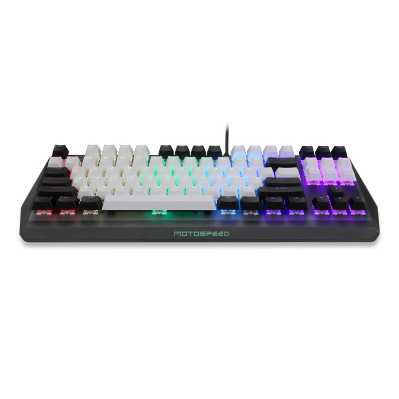 Motospeed RGB Mechanical Programmable Gaming Keyboard 電競自定義遊戲機械鍵盤 CK73