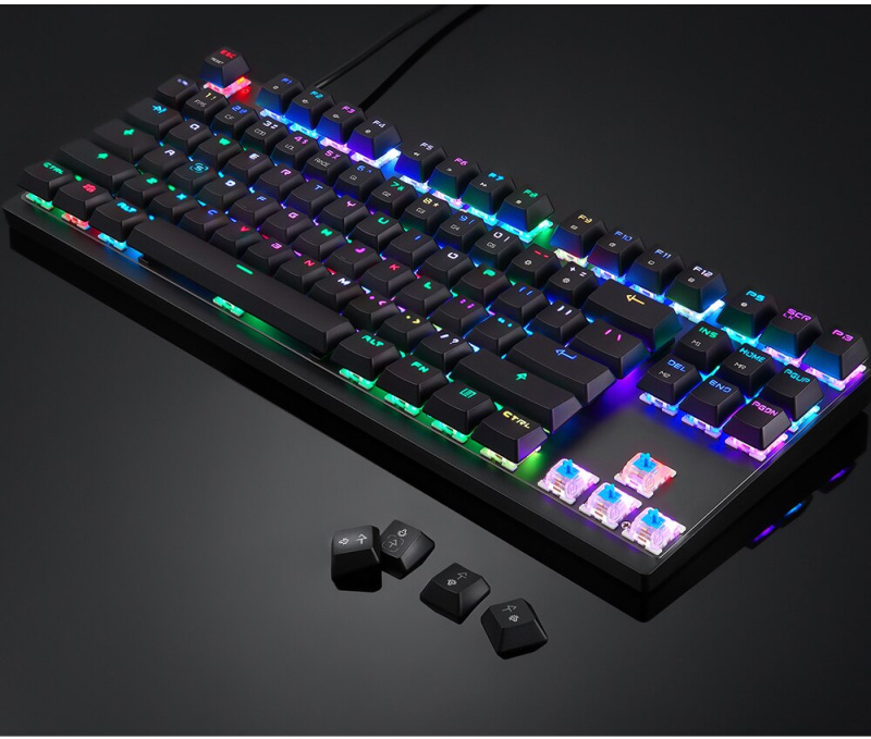 Motospeed RGB Mechanical Programmable Gaming Keyboard 電競自定義遊戲機械鍵盤 CK82