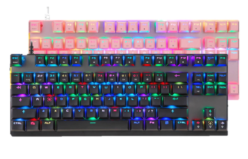 Motospeed RGB Mechanical Programmable Gaming Keyboard 電競自定義遊戲機械鍵盤 CK82 Motospeed RGB Mechanical Programmable Gaming Keyboard 電競自定義遊戲機械鍵盤 CK82