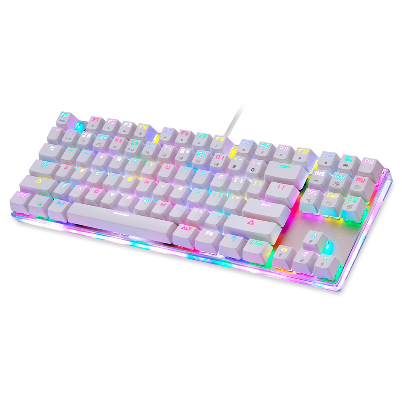 Motospeed RGB Mechanical Programmable Gaming Keyboard 電競自定義遊戲機械鍵盤 K87S