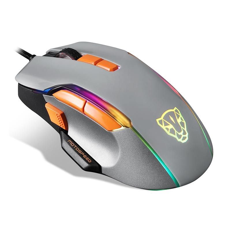 Motospeed Programmable RGB Gaming Mouse V90 電競自定義遊戲滑鼠