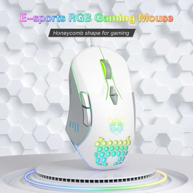 Onikuma Programmable RGB Gaming Mouse CW902 電競自定義遊戲滑鼠
