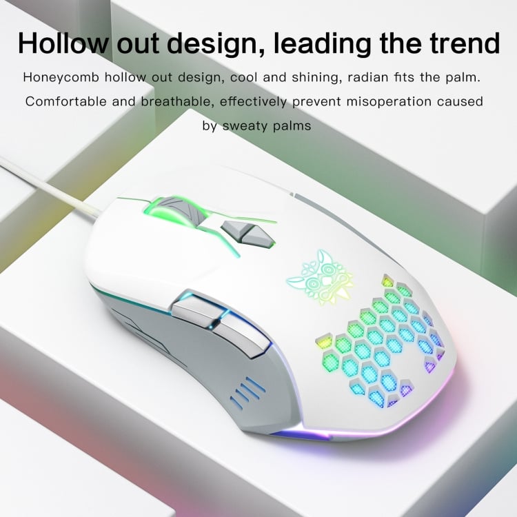 Onikuma Programmable RGB Gaming Mouse CW902 電競自定義遊戲滑鼠