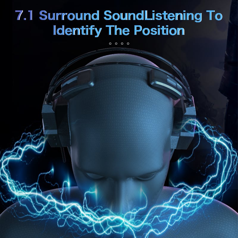 Onikuma 7.1Surround Sound RGB Gaming Headset with mic 頭戴式電競耳機 X20