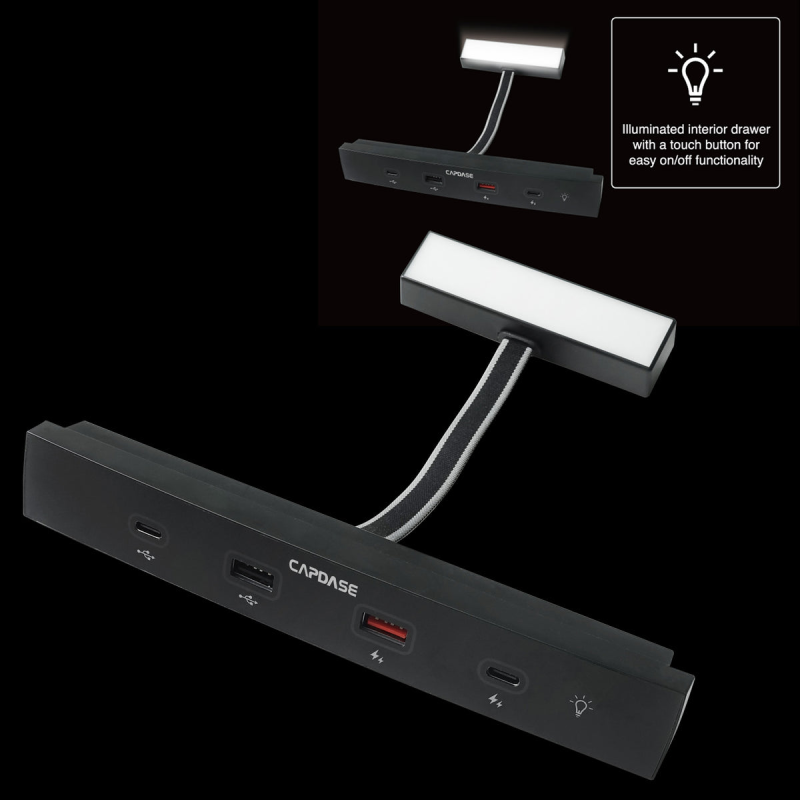 CAPDASE 汽車 USB 集線器- PowerHub CM4U-T3Y