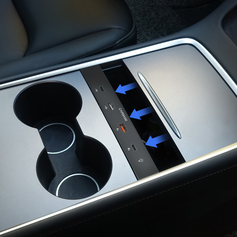 CAPDASE 汽車 USB 集線器- PowerHub CM4U-T3Y