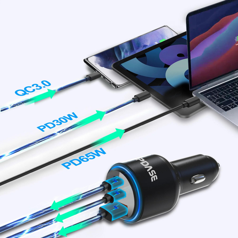 CAPDASE QC 3.0 / PD 3.0 快速充電車載充電器 – Rapider 3P95