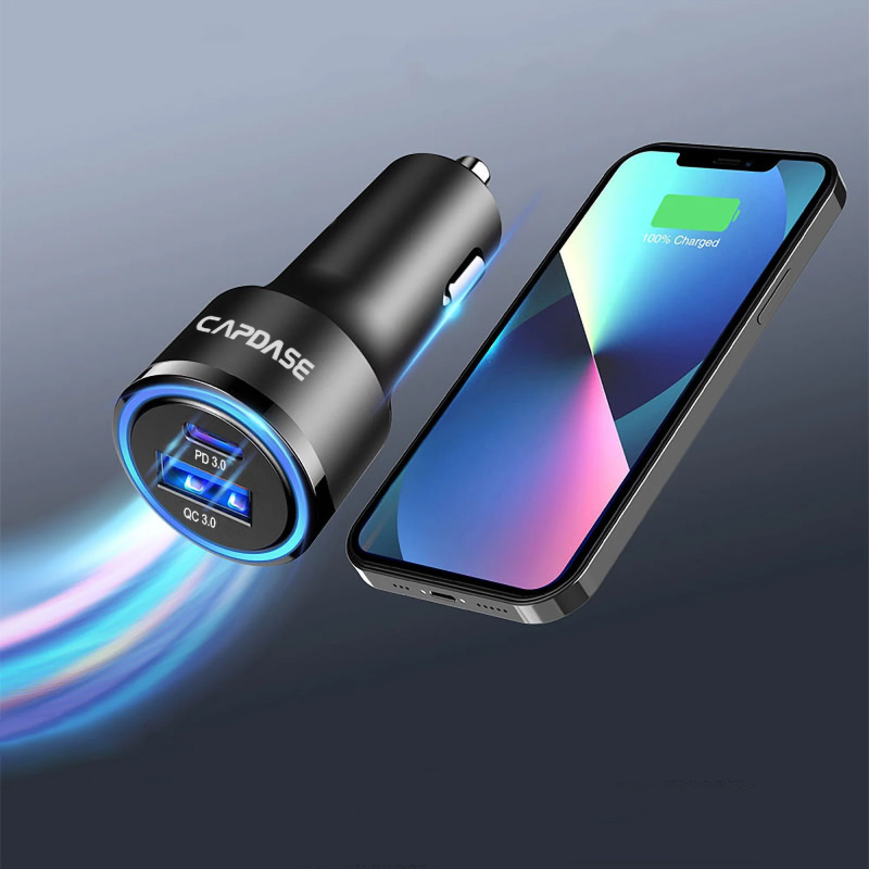 CAPDASE QC 3.0 / USB-C PD 3.0 車載充電器 – Rapider SuperDP48