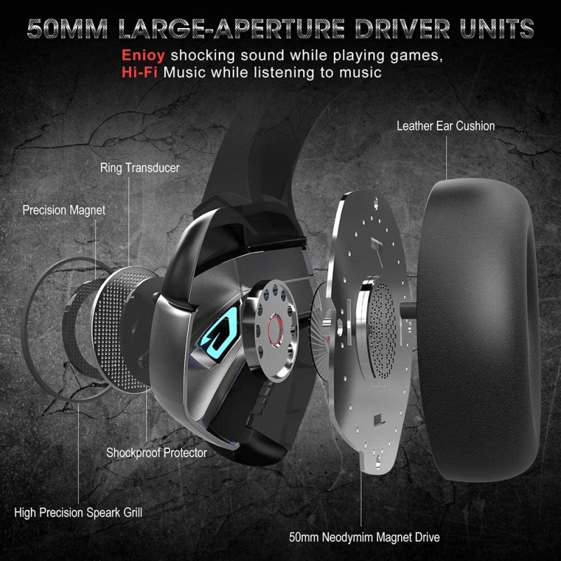 Onikuma Gaming Headset with mic 頭戴式電競耳機 K5 Pro