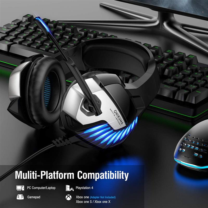 Onikuma Gaming Headset with mic 頭戴式電競耳機 K5 Pro