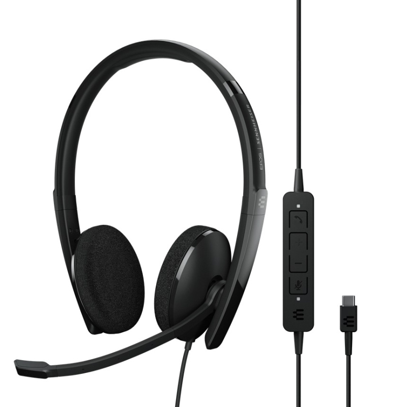 EPOS I Sennheiser ADAPT 160 USB-C II 有線雙面耳機
