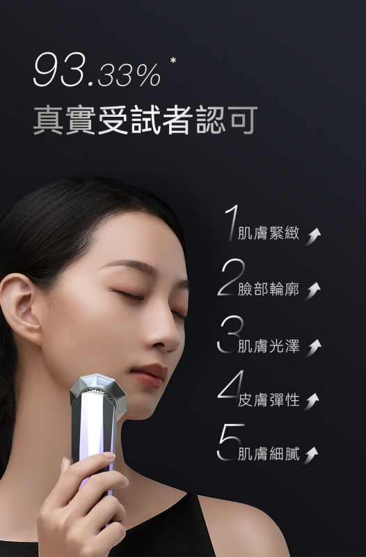 日本ANLAN - 晶鑽射頻美容儀 (紫色) ADRY14-10A｜射頻儀｜EMS微電流｜多功能美容儀｜導出儀｜LED光療機｜家用美容儀 【原裝行貨】【+送Kusa M