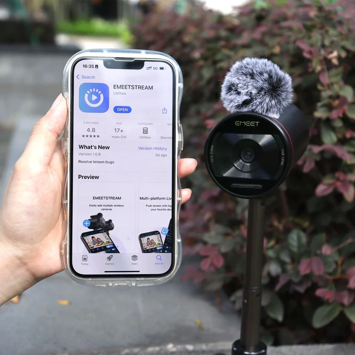 EMEET StreamCam One - 無線直播錄影鏡頭