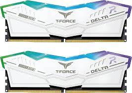 TEAMGROUP T-Force Delta RGB D5 6000MHz 16GB x2 (Black / White) RM-DR5B32