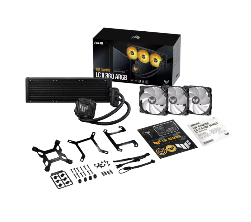 ASUS TUF Gaming LC II 360 ARGB ALL-IN-ONE CPU LIQUID COOLER ASUS TUF Gaming LC II 360 ARGB ALL-IN-ONE CPU LIQUID COOLER