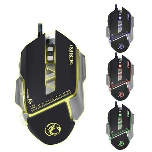 Imice Programmable RGB Gaming Mouse V9