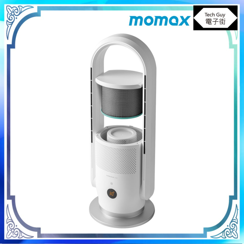 Momax【Ultra-Air Plus IoT】智能紫外光 空氣淨化冷暖風機 | AP7S | AP6SLX