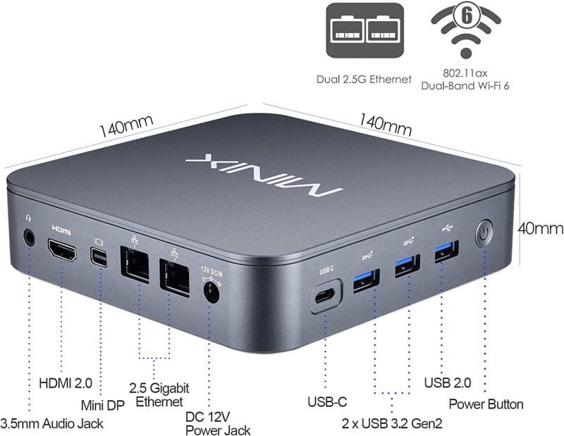 Minix NEO J51-C8 MAX Mini PC