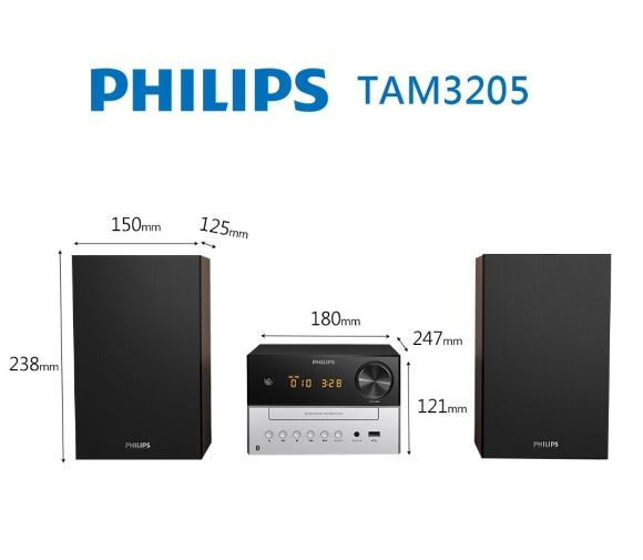 Philips 飛利浦 微型音響系統 TAM3205