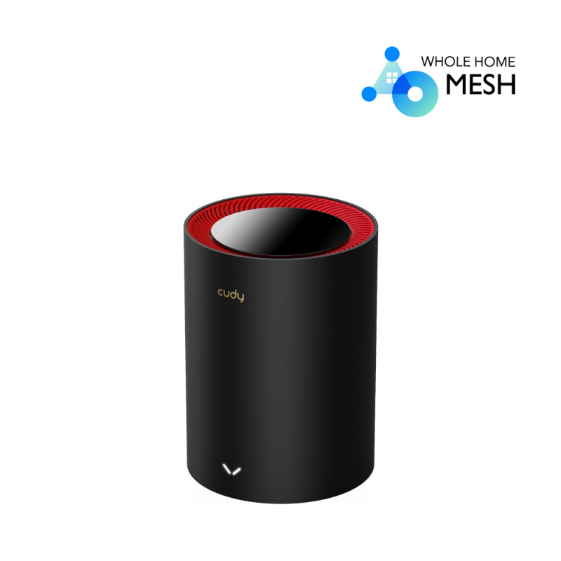 Cudy AX3000 2.5G Dual Band Wi-Fi 6 Mesh System (BLACK / WHITE)
