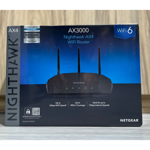 Netgear Nighthawk 雙頻 AX3000 WiFi 6 路由器 [RAX36S]