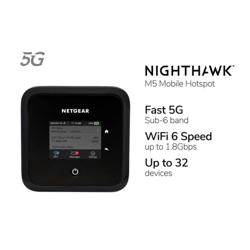Netgear Nighthawk M5 5G WiFi 流動熱點裝置 [MR5200]