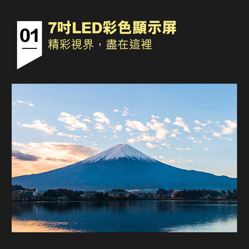 SmartVue D768-7吋 多功能便攜監控 Tester