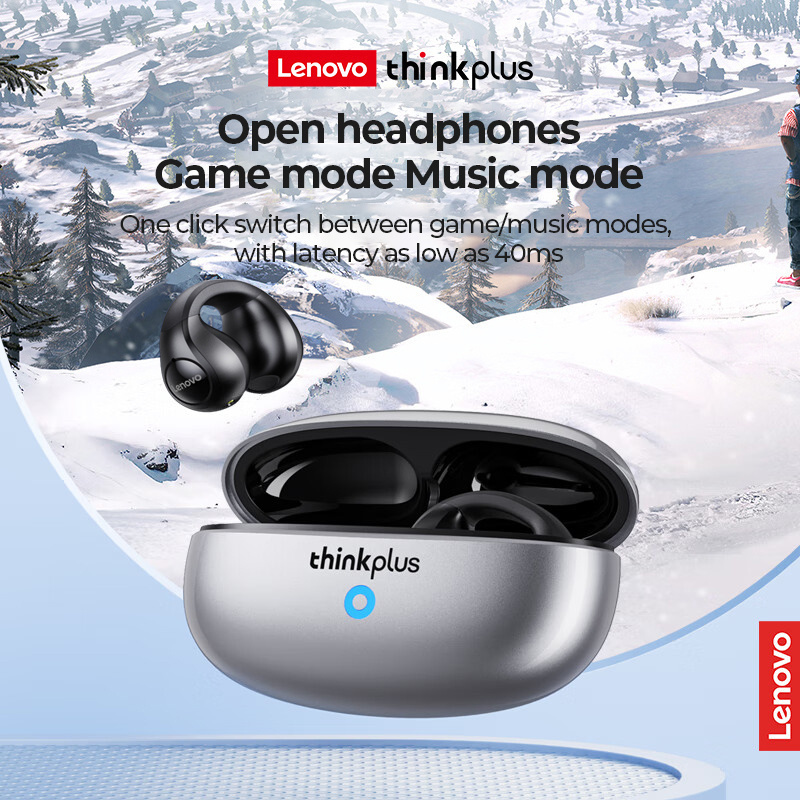 Lenovo Thinkplus XT83 II Earclip 真無線耳機[2色]