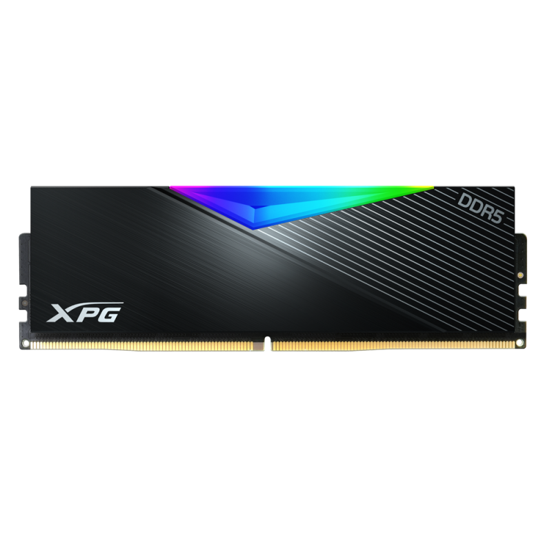 ADATA LANCER RGB DDR5 DRAM 6400Mhz 32GB CL32 (16GB x2) - Black / White ADATA LANCER RGB DDR5 DRAM 6400Mhz 32GB CL32 (16GB x2) - Black / White