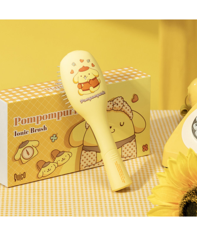 Sanrio x QUICO 負離子梳 - Pompompurin 布甸狗 HC306-PN