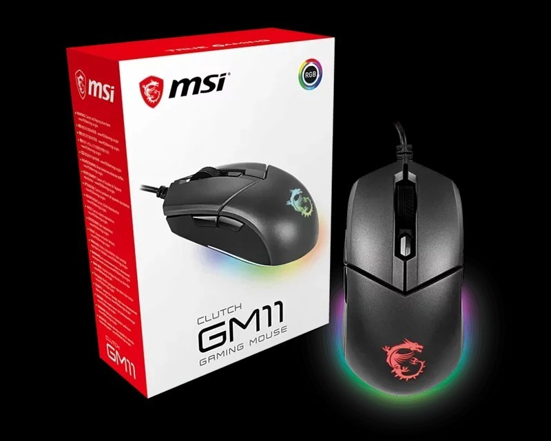 MSI - Clutch GM11 RGB 電競滑鼠